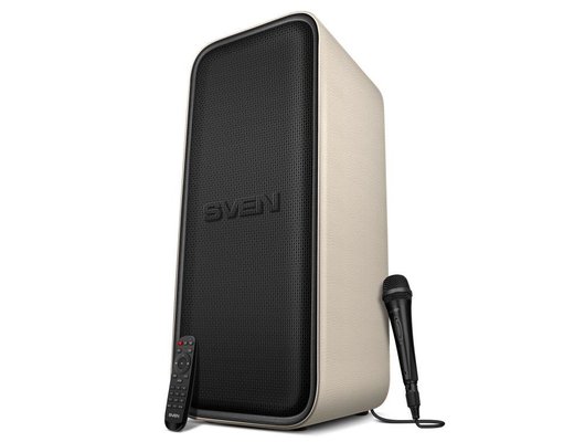 Музыкальный центр SVEN PS-1650 белая кожа